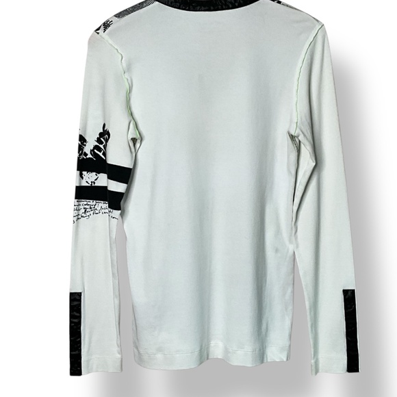 MARCCAIN SPORT Graphic Tee MEDIUM - Picture 4 of 13